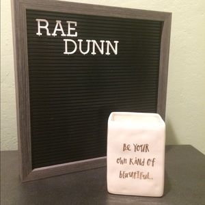 Rae Dunn pencil cup Be Your Own Kind of Beautiful